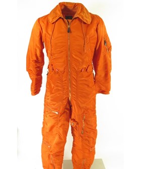لباس کار سرتاسری خلبانی Orange color  Size 38R