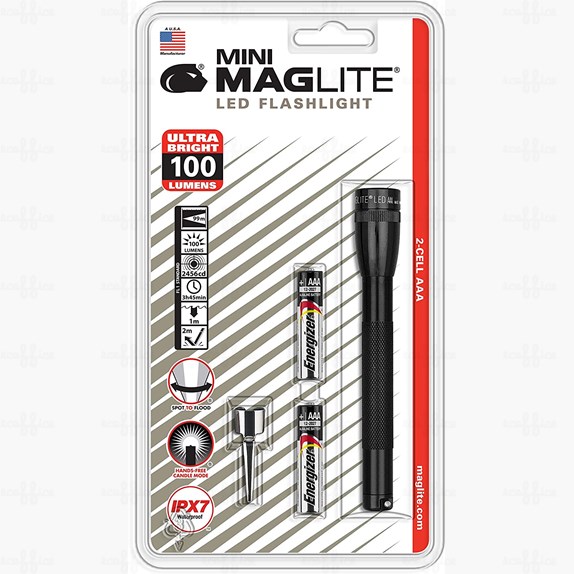 ابزار روشنایی کابین Mini Maglite LED-ultra 141 Lumens